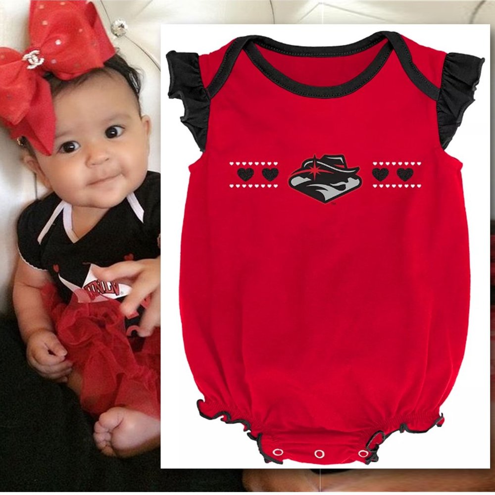 Baby Girl UNLV Rebels Bodysuit   24M    New w/Tag!